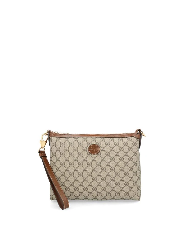 Gucci Gucci Logo Patch GG Supreme Shoulder Bag 1