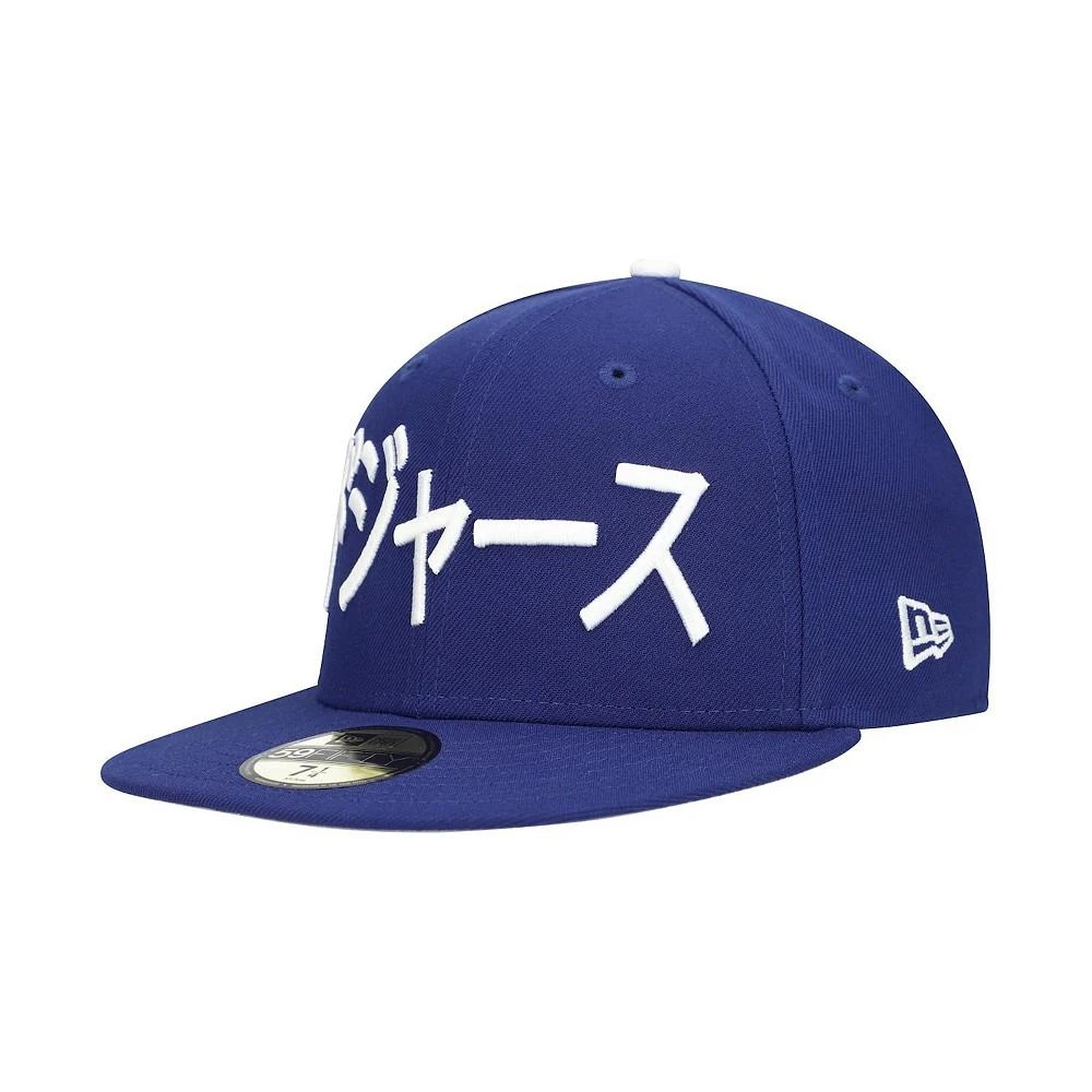 New Era Men's Royal Los Angeles Dodgers Kanji 59FIFTY Fitted Hat 4
