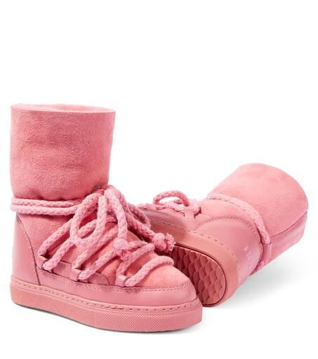 Inuikii Kids Classic High leather-trimmed ankle boots 6