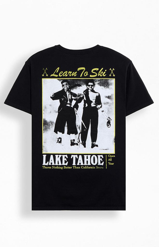 null Learn To Ski Lake Tahoe T-Shirt