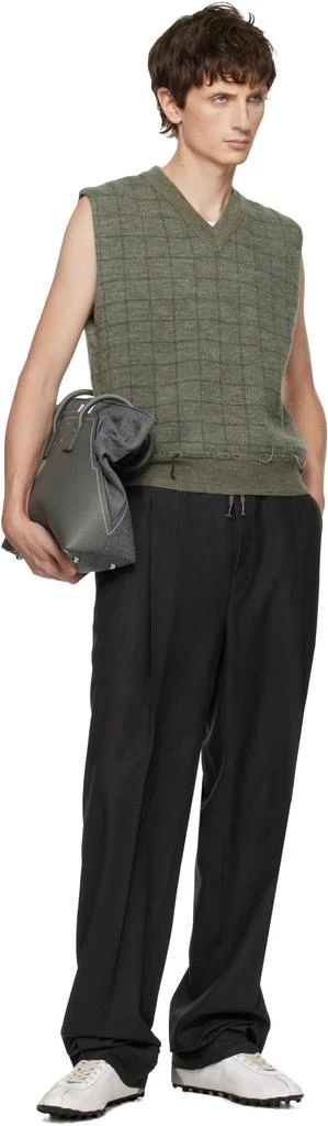MAISON MARGIELA Green Knit Vest 4