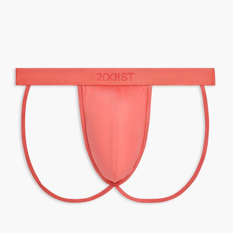 2(x)ist Sliq Jock Strap Shell Pink