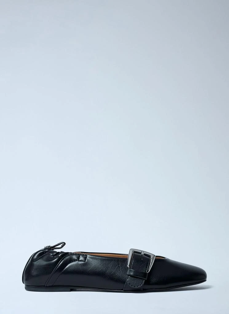 Ganni Butterfly Stap Ballerina Flats 1