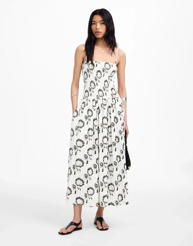 maxi dress summer outfit Bohemian Maxi Dress – Tiered Full-Length Summer Style C3 / S/M
