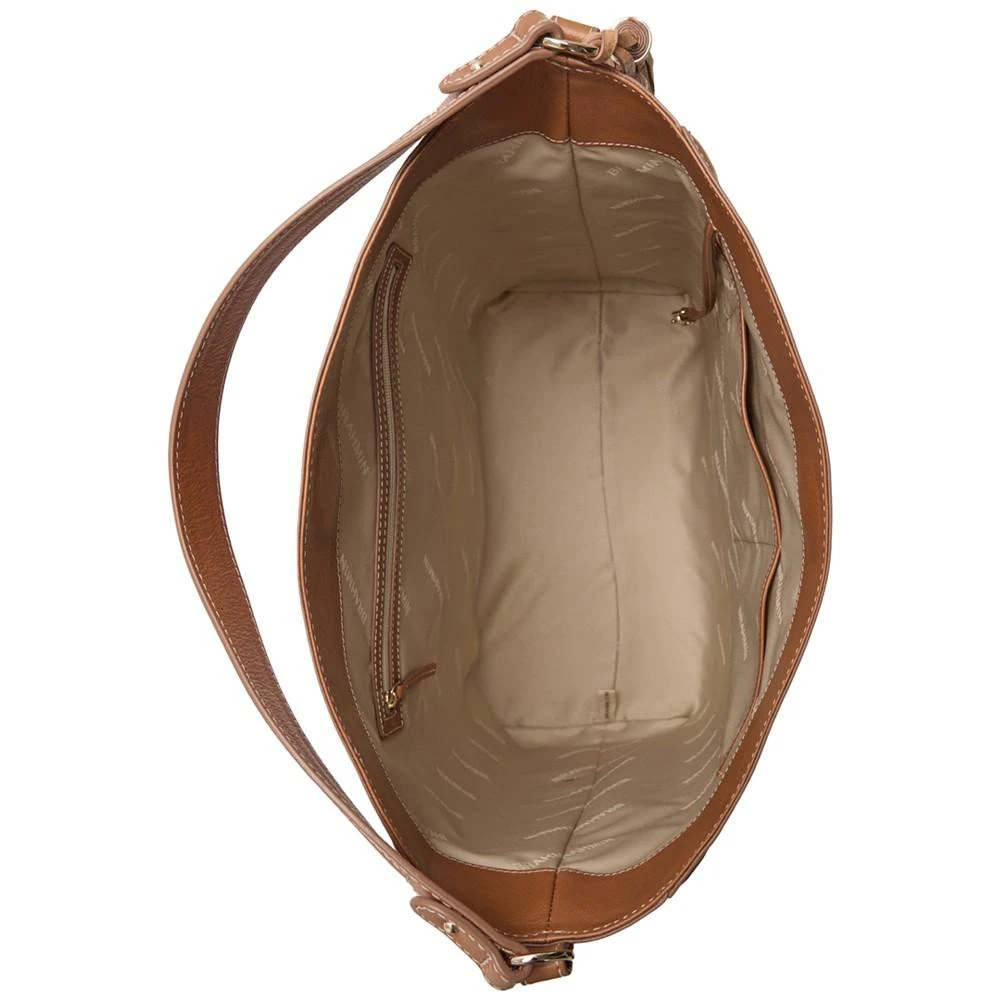 Brahmin Parin Tan Cloverly Medium Leather Shoulder Bag 3