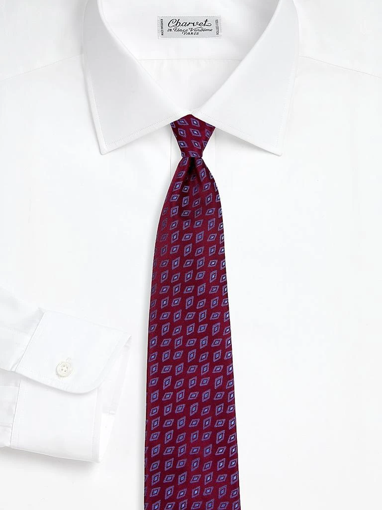 Charvet Diamond Bean Silk Jacquard Tie 2