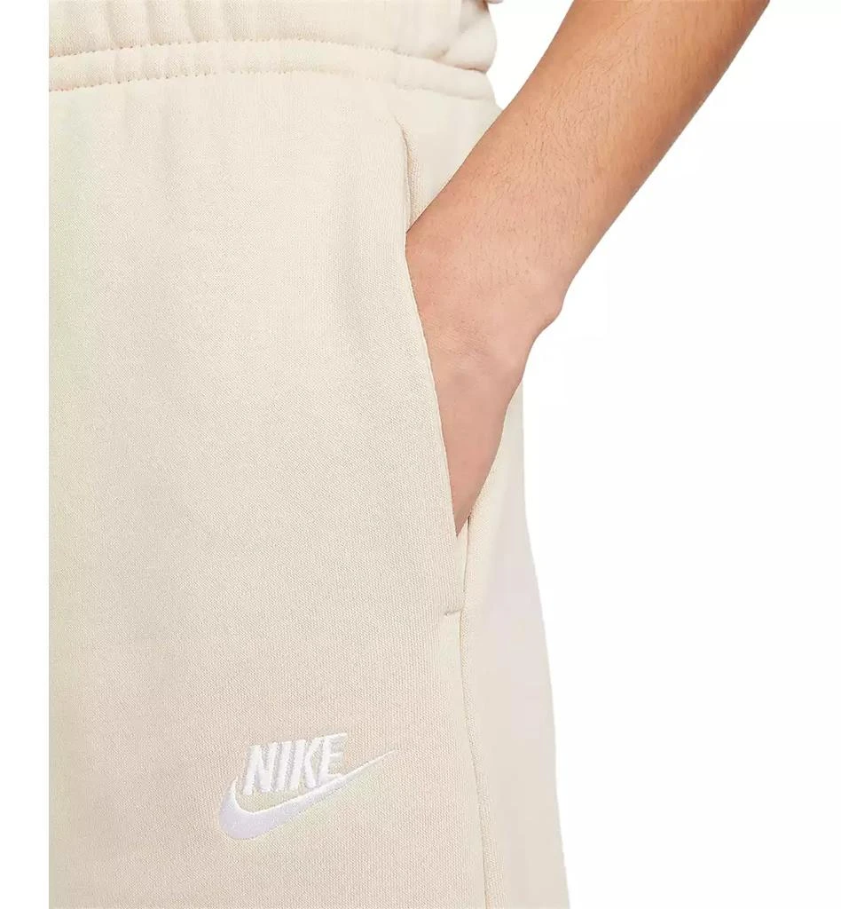 NIKE Women's Sportswear Club Fleece Mid-Rise Wide-Leg Sweatpants 3