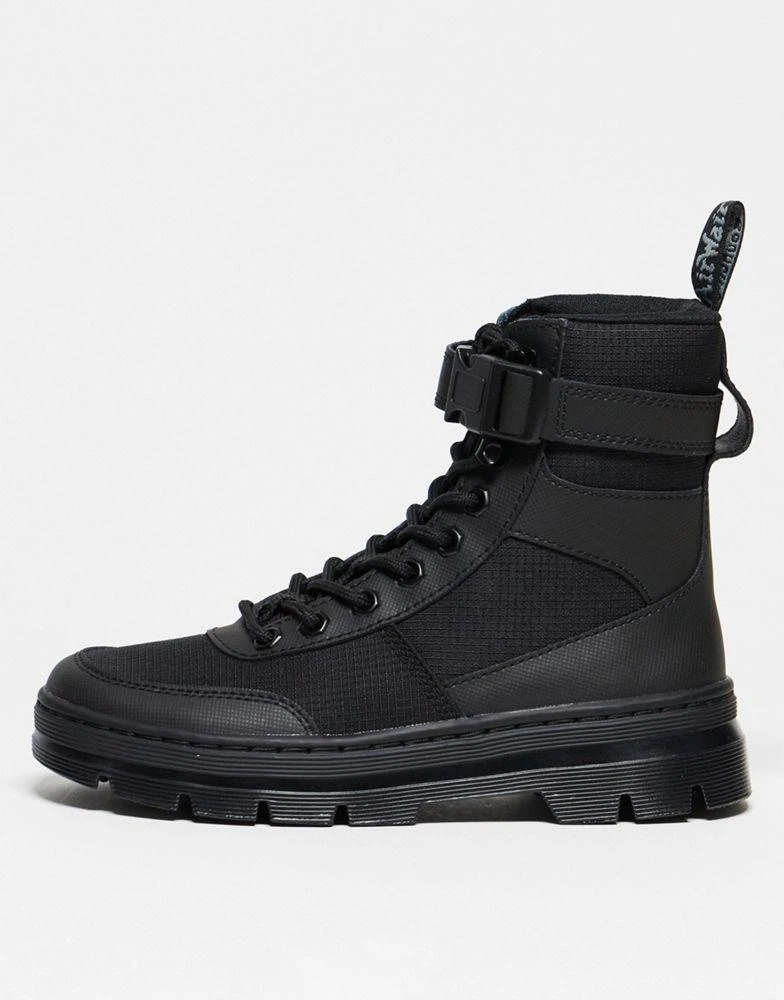 Dr. Martens Dr Martens unisex Combs tech 8 tie boots in black 1