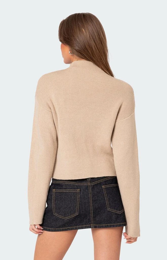 Edikted Kimberly Mock Neck Sweater 2