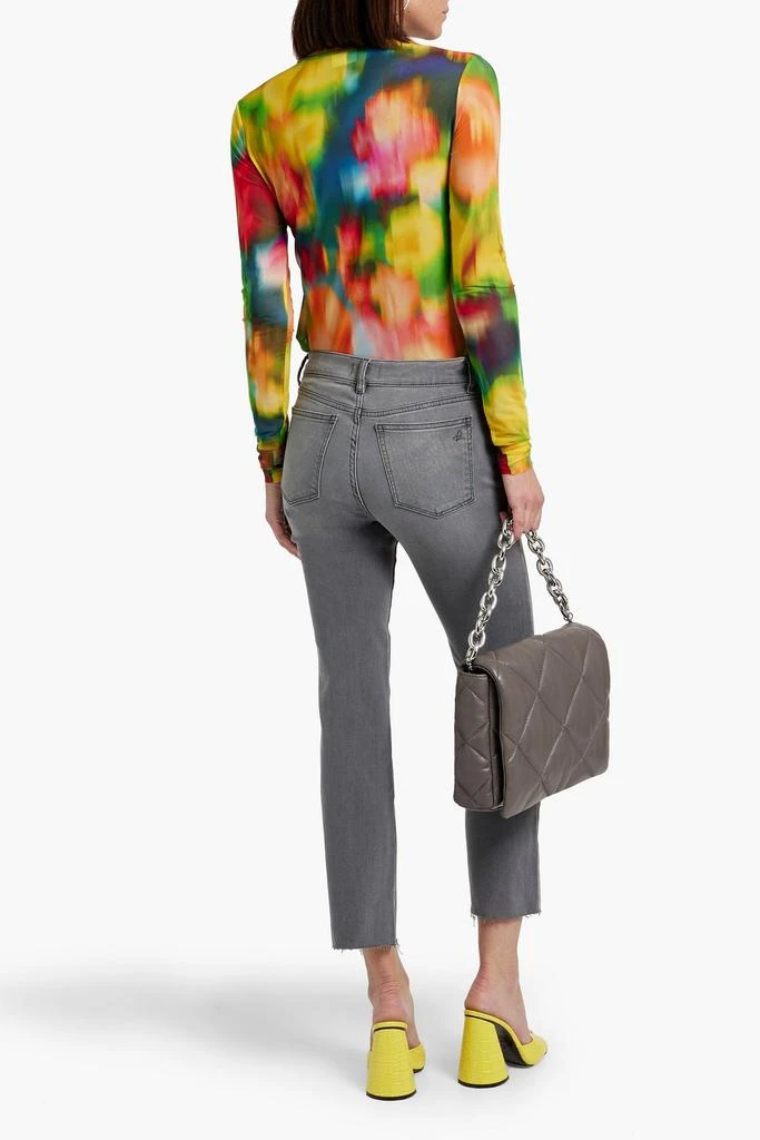 DL1961 Mara cropped mid-rise straight-leg jeans 3
