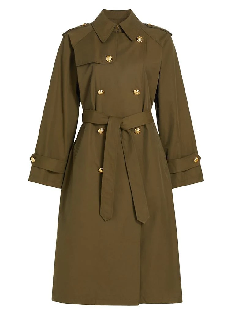Nili Lotan Toussaint Cotton-Blend Trench Coat 1