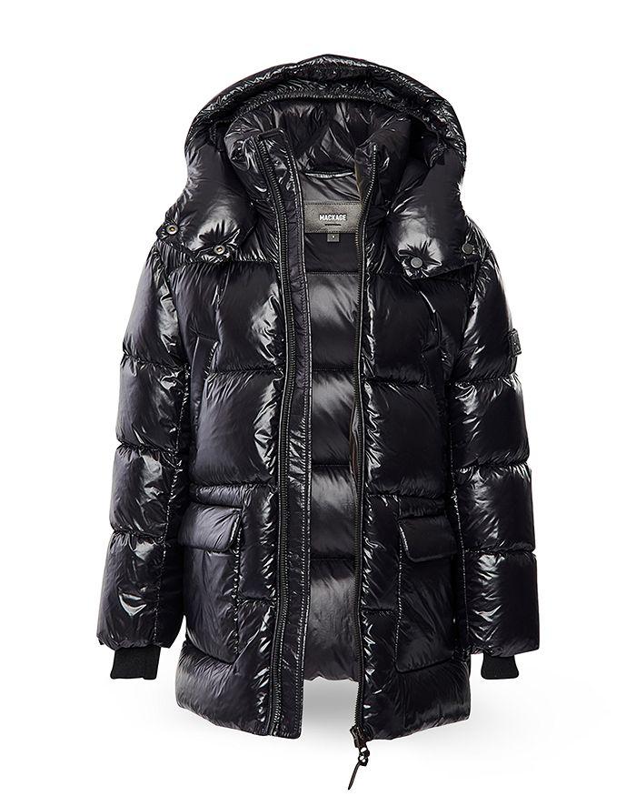 Mackage Unisex Detachable Hood Down Kennie Jacket - Big Kid