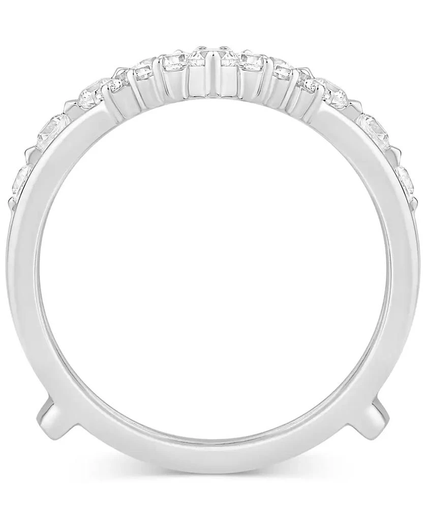 Macy
s Diamond Chevron Ring Guard Enhancer (5/8 ct. t.w.) in 14k White Gold 4