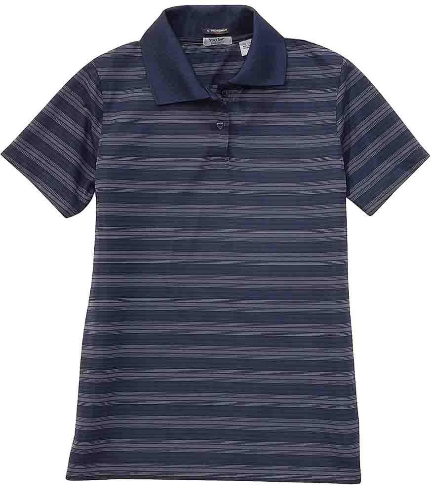 River's End UPF 30+ Striped Short Sleeve Polo Shirt 1