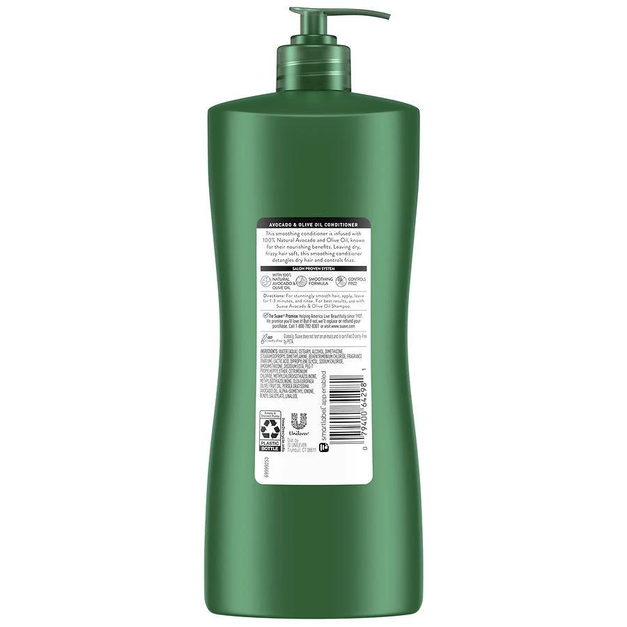 Suave Smoothing Conditioner Avocado + Olive Oil 2