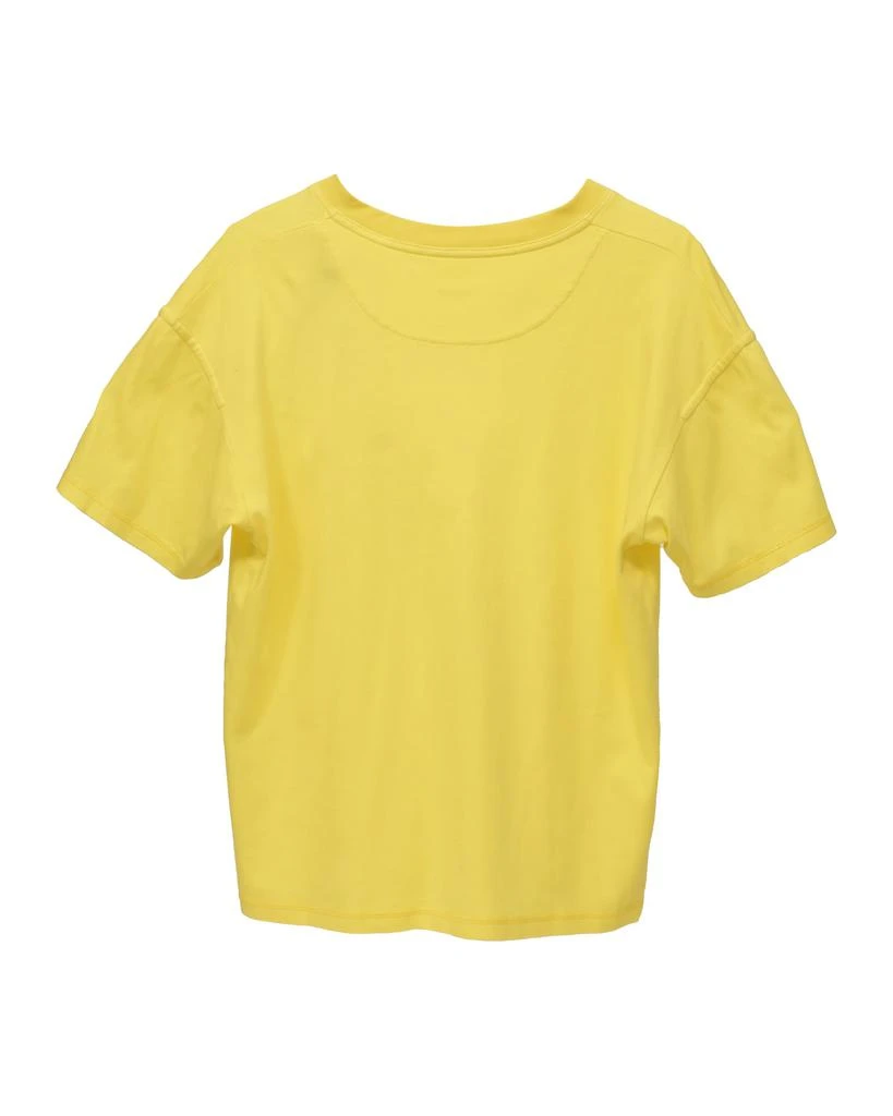 Hermes Hermes V-Neck Pocket T-Shirt in Yellow Cotton 2