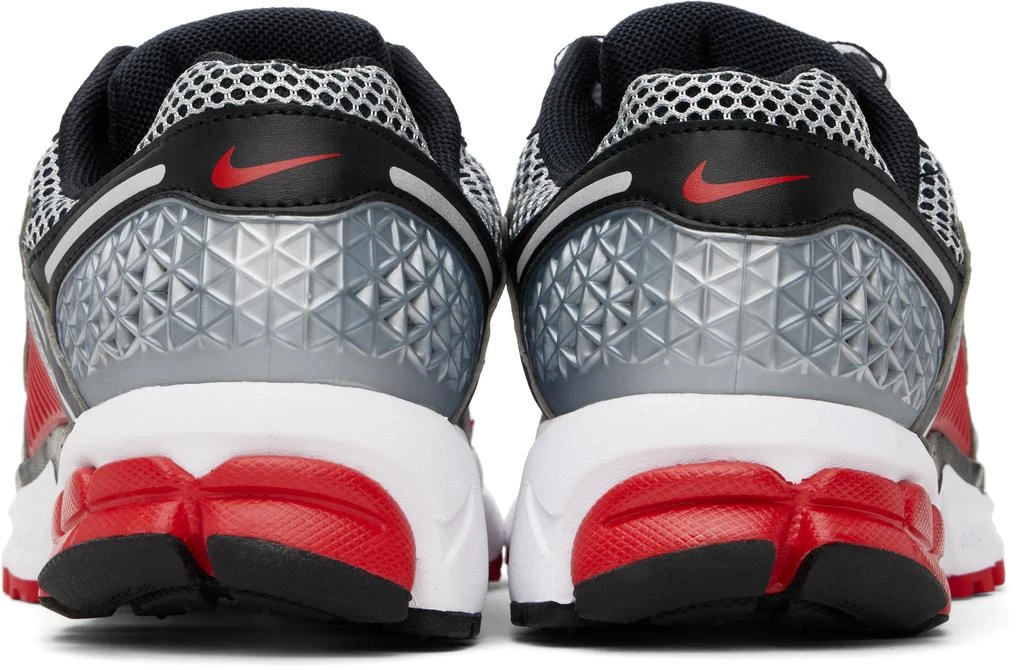 NIKE Silver & Red Zoom Vomero 5 Sneakers 2