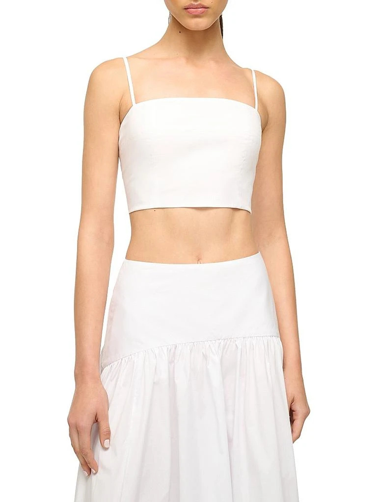 Staud Federico Stretch-Cotton Tank 3