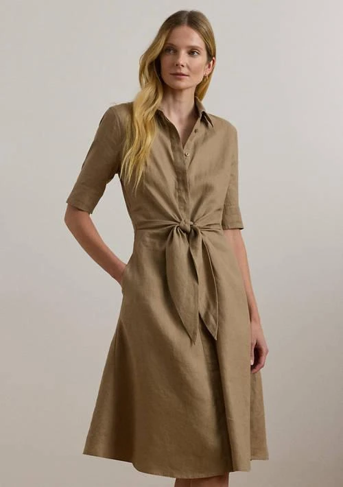 Ralph Lauren Ralph Lauren Petite Linen Shirtdress 4