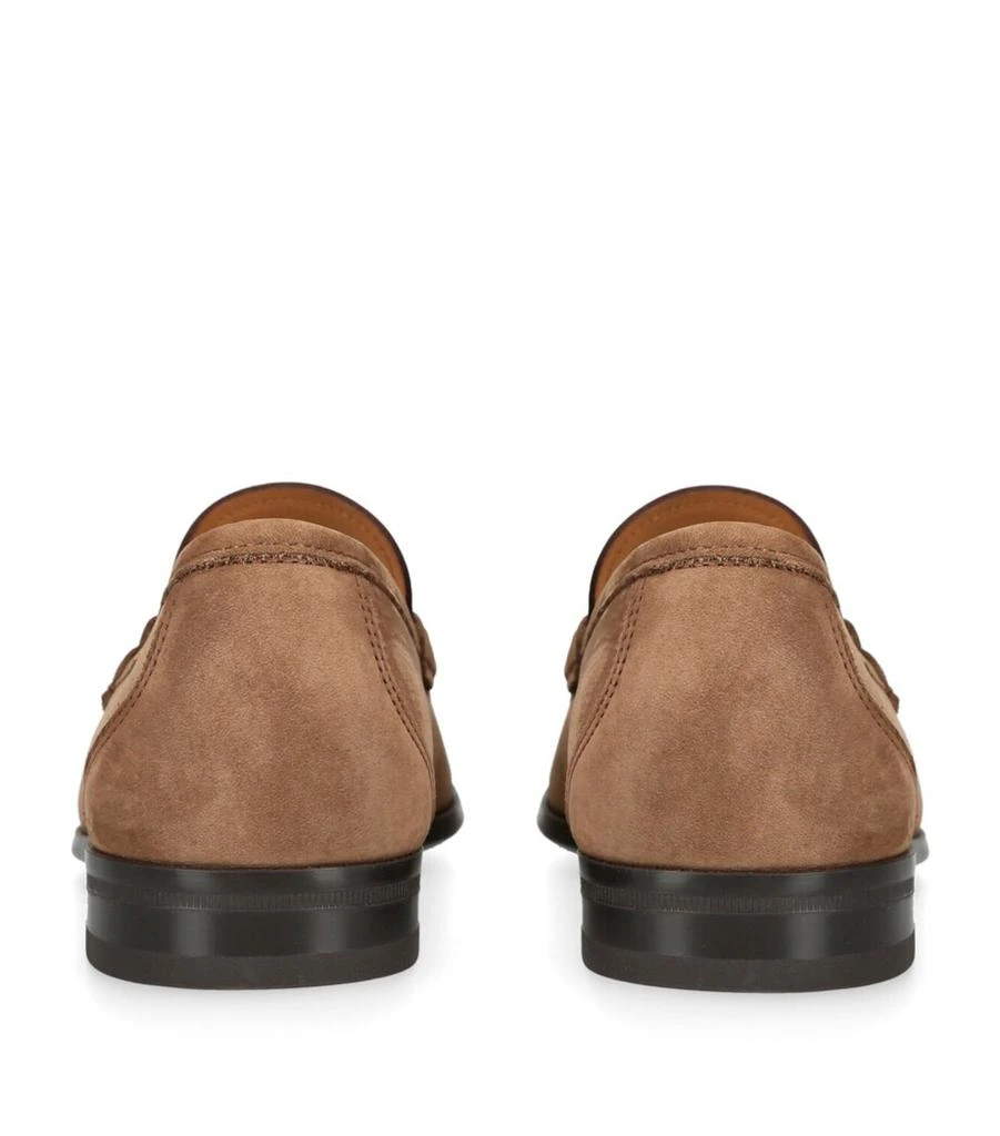Salvatore Ferragamo Suede Grandioso 2 Loafers 2