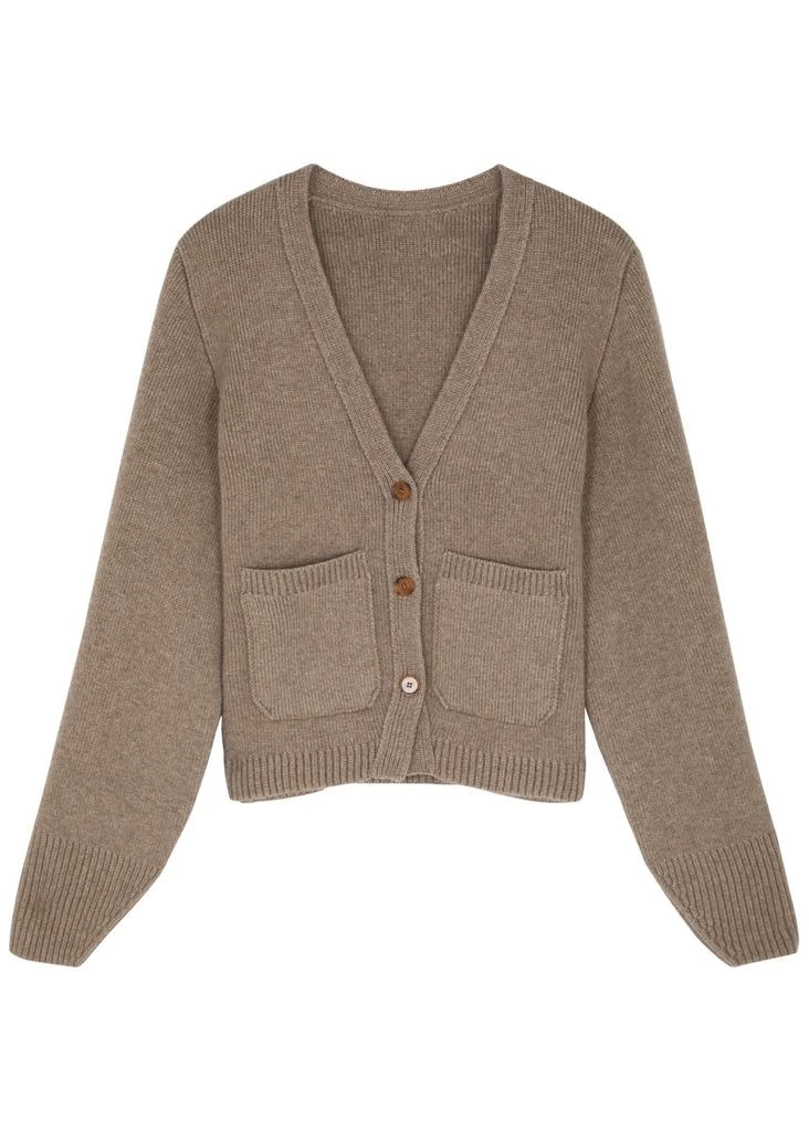 Khaite Scarlet cashmere cardigan 1