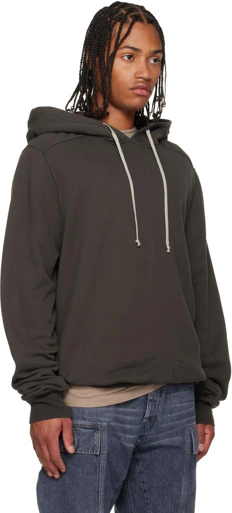 Rick Owens Gray Concordians Oversized Hoodie 2