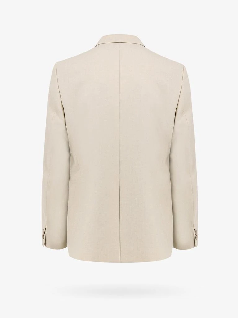 Fendi Virgin wool blazer with logoed buttons 6