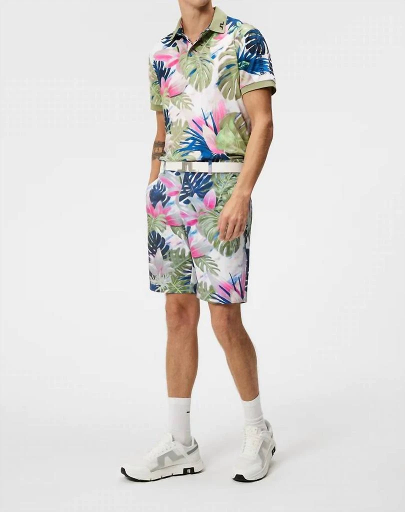 J. Lindeberg J.Lindeberg - Tour Tech Reg Fit Print Polo Shirt 2
