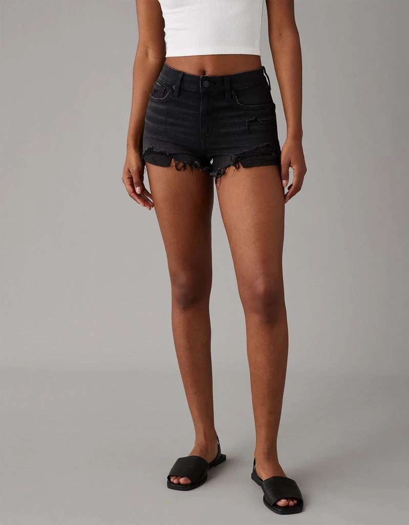 AE AE Next Level High-Waisted Denim Short Short 6