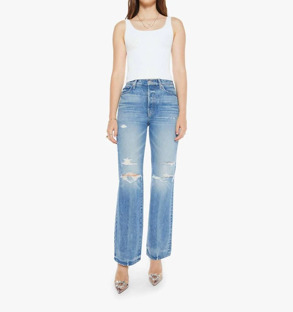 MOTHER Rambler Sneak Jeans In Tcb 1