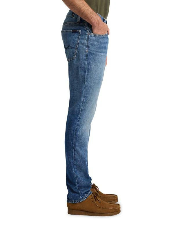 7 For All Mankind The Straight Mid-Rise Jeans 3