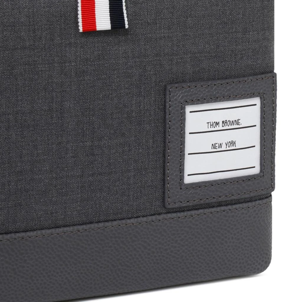 Thom Browne Thom Browne Super 120's Twill Zip Pouch 4