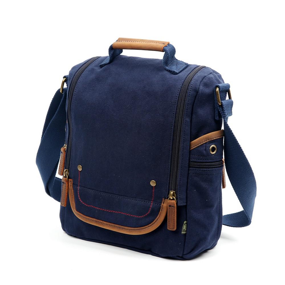 TSD BRAND Atona Traveler Canvas Crossbody Bag