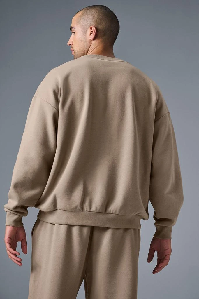 Alo Accolade Crew Neck Pullover - Gravel 2