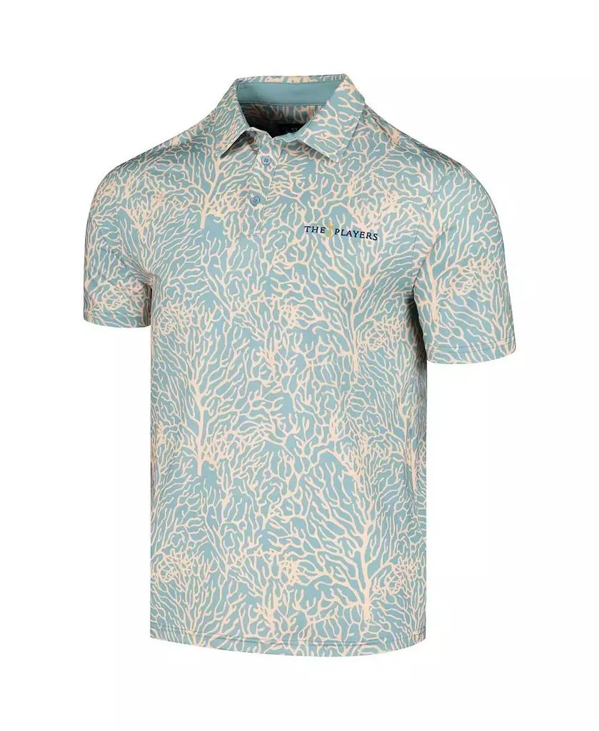 Flomotion Men's Blue THE PLAYERS Coral Reef Polo Shirt 3