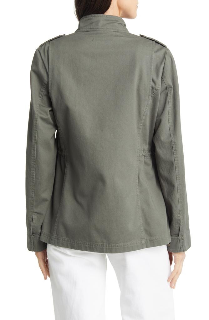 Wit & Wisdom Lace Trim Utility Jacket