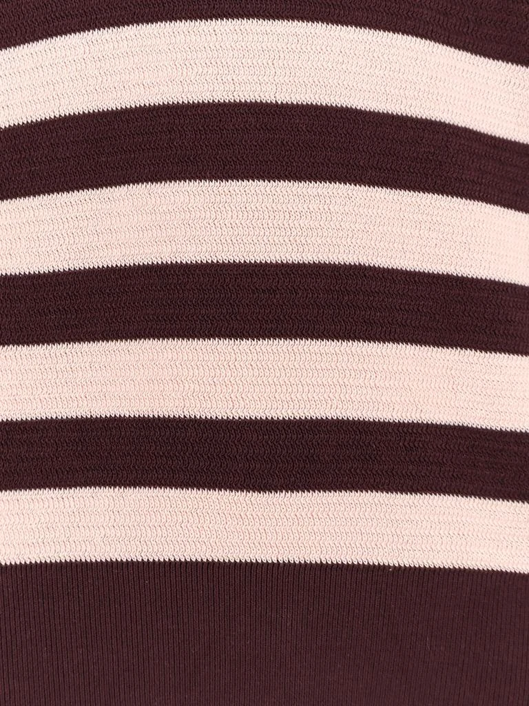 LANEUS Striped knitted cotton sweater 3
