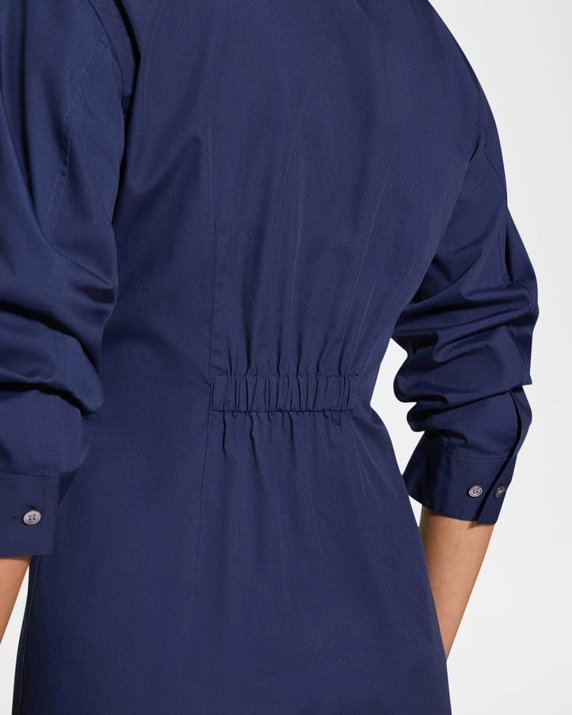 Theory Fixed-Sleeve Poplin Shirtdress 5