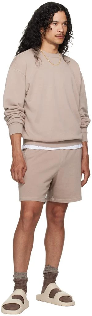 SKIMS Taupe Terry Classic Shorts 4