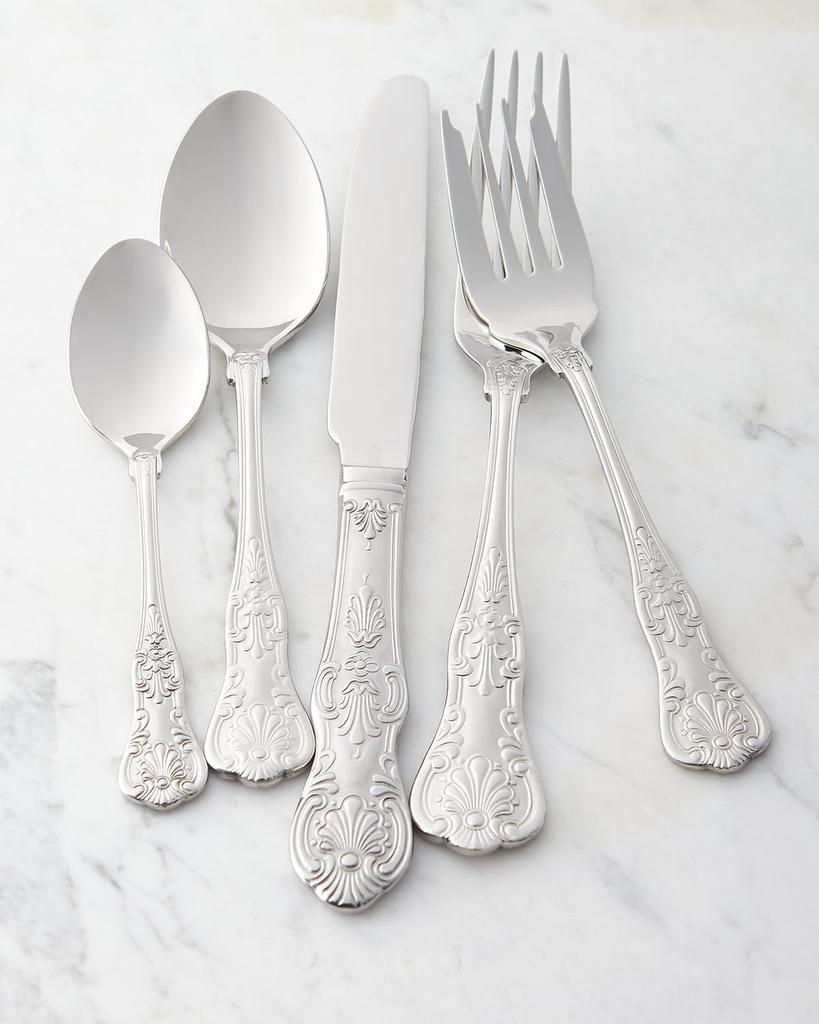 Wallace Silversmiths 65-Piece Queens Flatware Service
