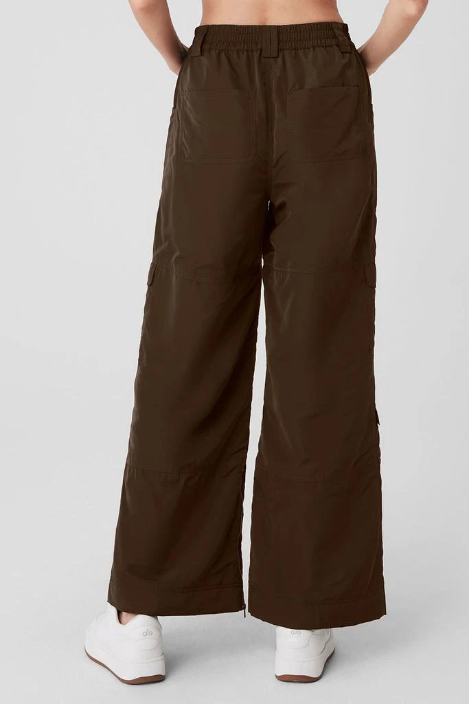Alo High-Waist Ski-Moto Puffer Pant - Espresso 2
