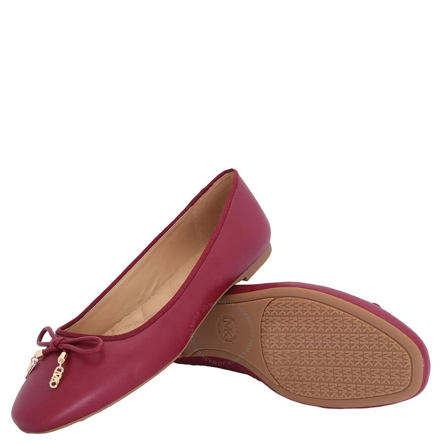 Michael Kors Nori Ballet Flats In Mulberry 2