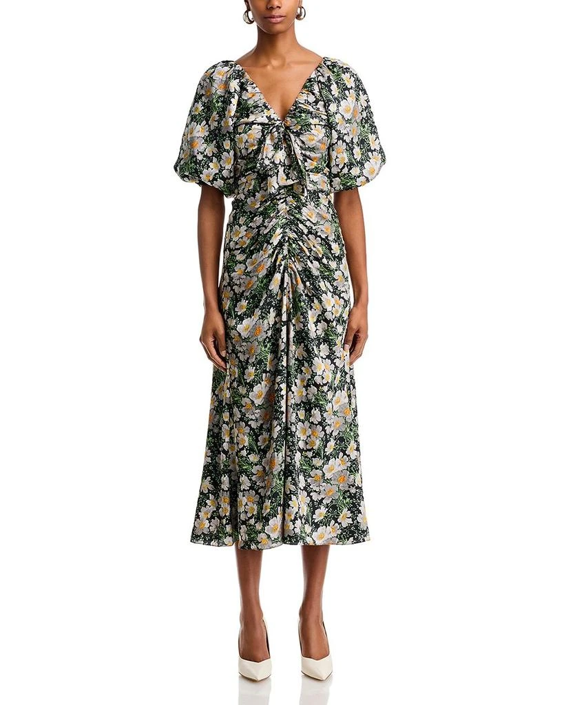 Cinq à Sept Cosmo Flowers Brenton Midi Dress 7
