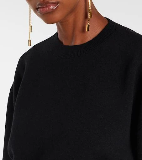 Tom Ford Cropped wool and cashmere-blend sweater 4