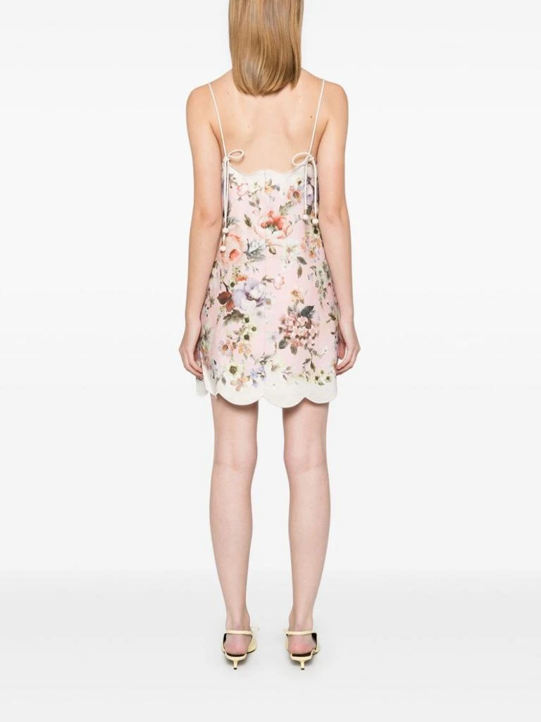 carette strapless mini dress red Cara Cara Montreal Rosebud Gathered Strapless Mini Dress