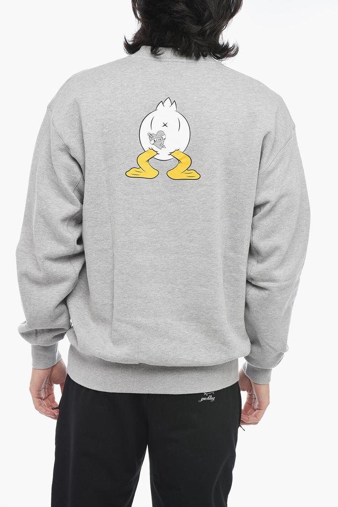 Aries Printed DUCK Crewneck Sweater