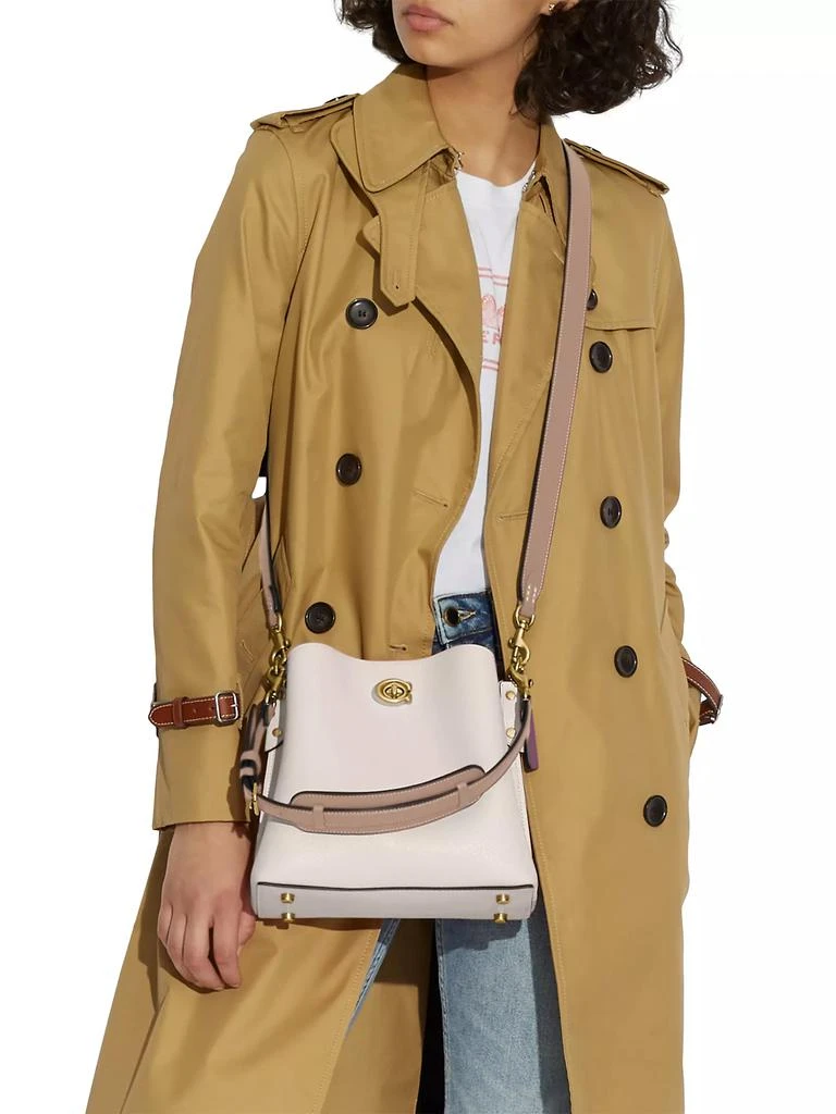 Coach Willow Colorblock Leather Bucket Bag 2