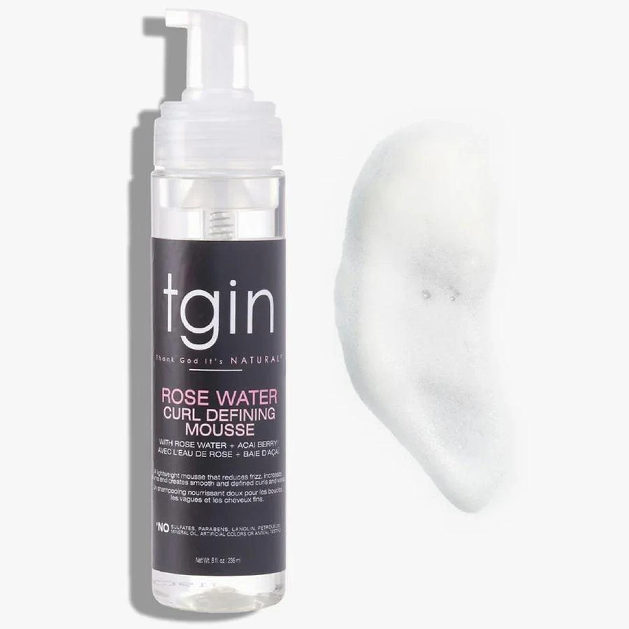 TGIN Rose Water Defining Mousse 2