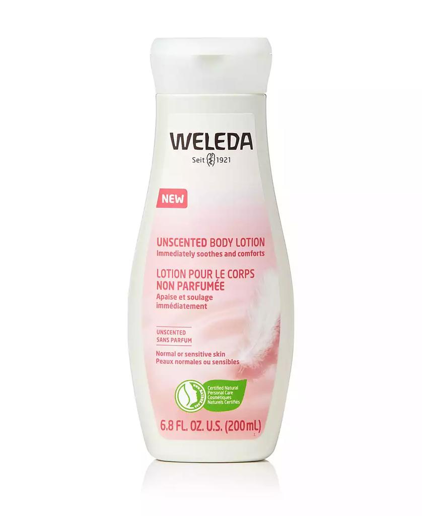 Weleda Unscented Body Lotion, 6.8 oz