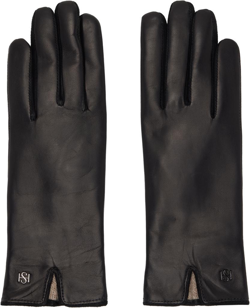Handsome Stockholm Black Essentials Gloves